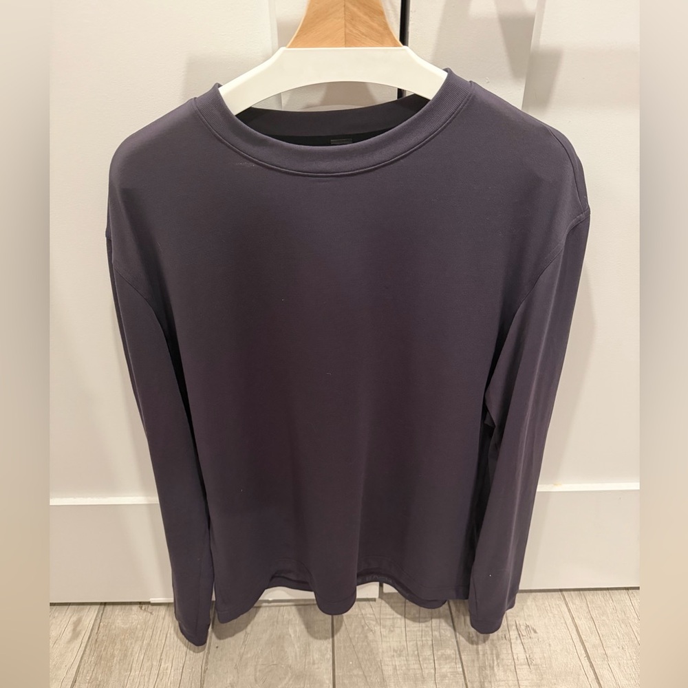 Lululemon easy set long sleeve top purple medium